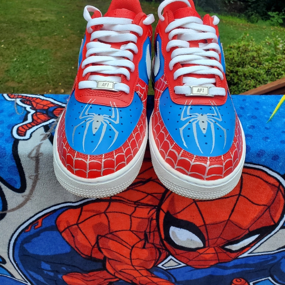 Custom Spiderman  Sneakers